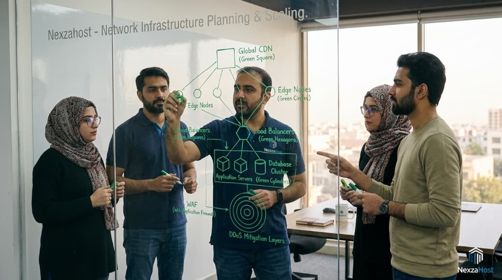 VPS Hosting team and infrastructure