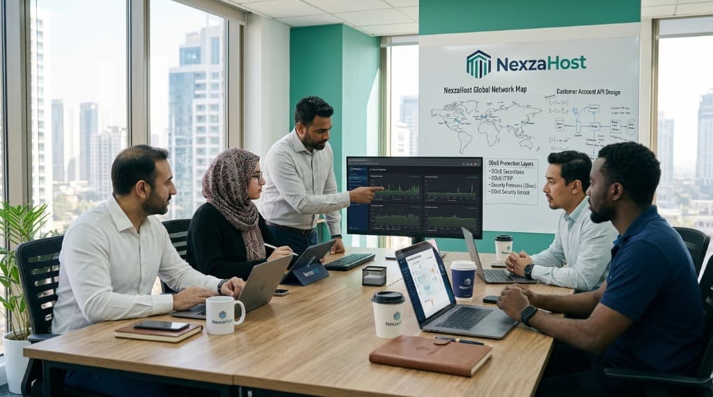 NexzaHost Team Network Monitoring